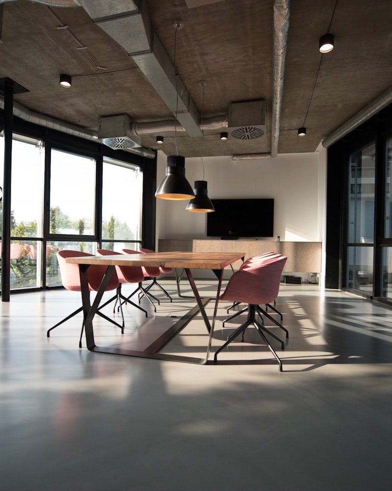 Modern commercial workspace